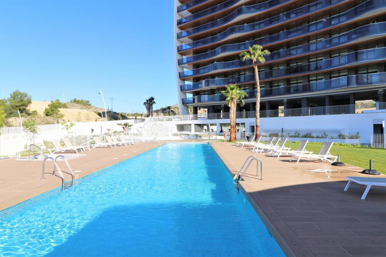 Sunset Waves 18-35 Poniente Beach Resort เบนิดอร์ม ภายนอก รูปภาพ