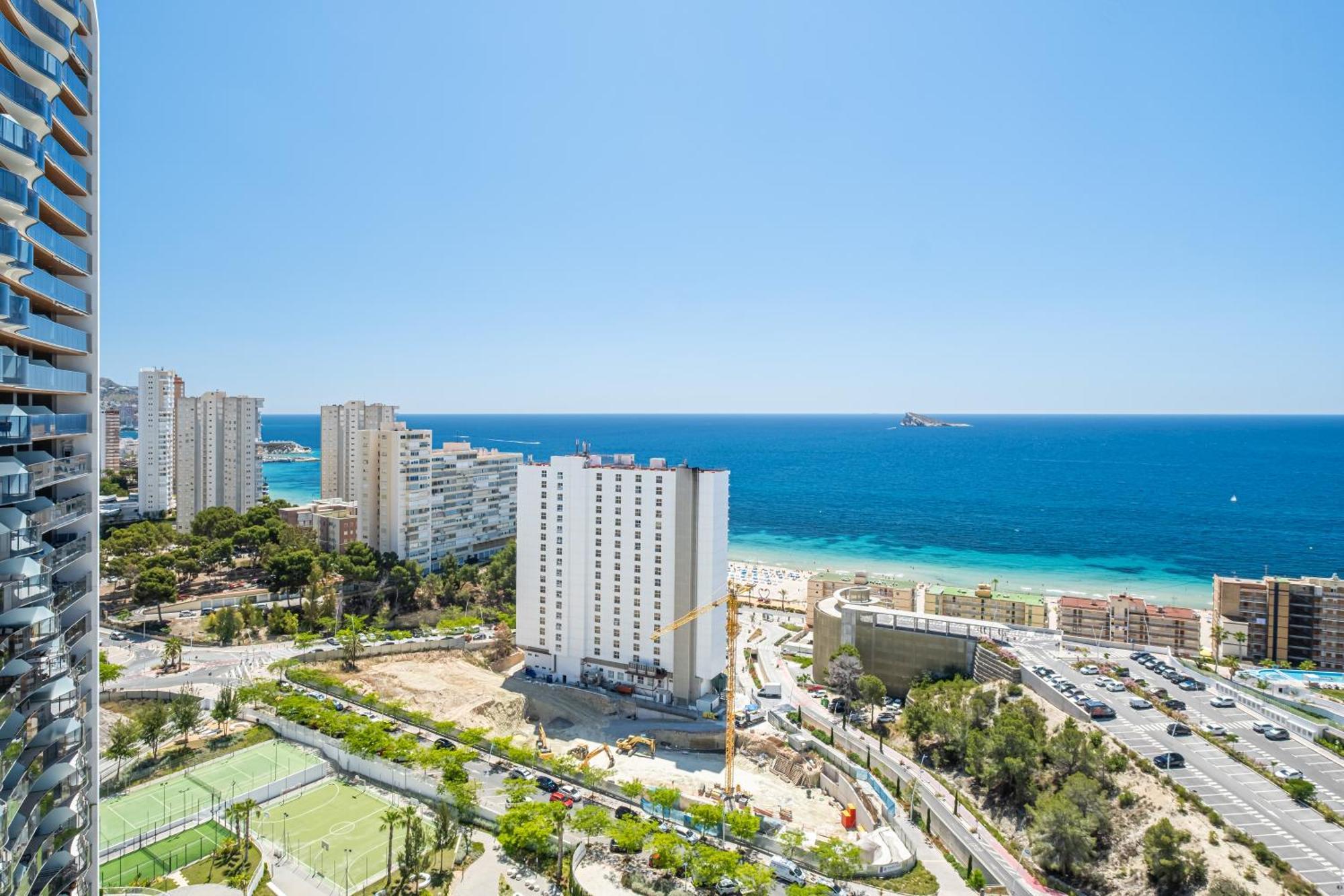 Sunset Waves 18-35 Poniente Beach Resort เบนิดอร์ม ภายนอก รูปภาพ
