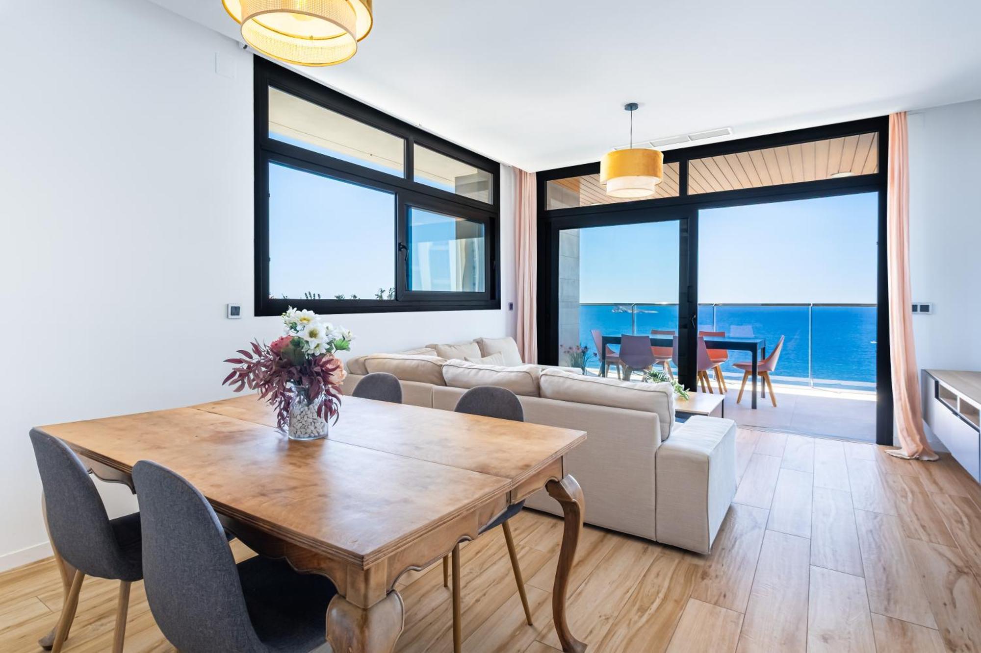 Sunset Waves 18-35 Poniente Beach Resort เบนิดอร์ม ภายนอก รูปภาพ